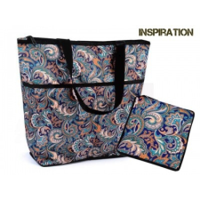  Összehajtható bevásárlótáska cipzárral erős - 6 szín dekorációs kellék