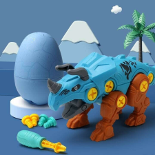 Összeszerelhető Dínó Játék - - Triceratops kreatív és készségfejlesztő