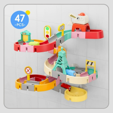  Összeszerelhető sínű csúszda és körhinta oktatási vízi játék fürdőszobai játék