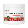 Ostrovit Collagen + C-vitamin 200g Málna limonádé mentával