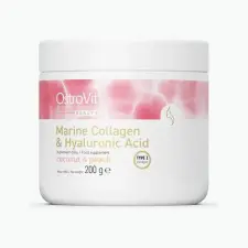  OstroVit MARINE COLLAGEN + HYALURONIC ACID + VITAMIN C (200 GRAMM) COCONUT &amp; PEACH vitamin és táplálékkiegészítő