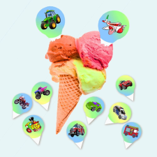  Ostyabeszúró - Fiús (20db vegyesen) sütés és főzés