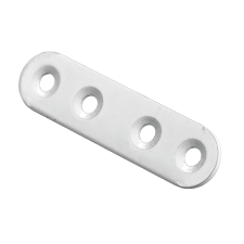 Öszekötő lemez 15mm x 60mm fehér bútor
