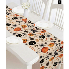 Őszi, halloween asztalterítő, asztali futó lakástextília