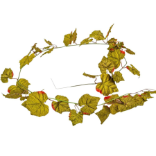  Őszi szőlőlevél zöld girland 180cm dekorációs kellék