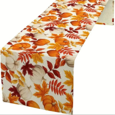  Őszi tök mintás asztali futó L KT1317070-l lakástextília