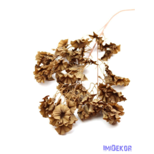  Őszi virágos ág 100 cm 95 - Barna dekorációs kellék