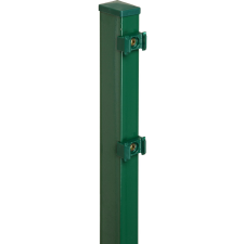 Oszlop kétrudas hálós kerítéspanelhez zöld 120 cm kerti bútor