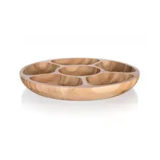  Osztott tál Brillante Bamboo 31 x 4 cm 27051009 konyhai eszköz