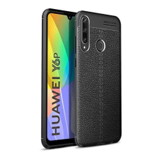 OTT! HUAWEI Y6p, OTT! LEATHER mobiltok, Fekete tok és táska