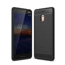 OTT! NOKIA 2.1, OTT! CARBON mobiltok, Karbon mintás, Fekete tok és táska