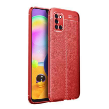 OTT! SAMSUNG Galaxy A31 (SM-A315F), OTT! LEATHER SERIES mobiltok, Piros tok és táska