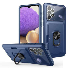 OTT! SAMSUNG Galaxy A33 5G (SM-A336), OTT! CARD RING mobiltok, Kék tok és táska