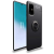 OTT! SAMSUNG Galaxy A41 (SM-A415F), OTT! METAL RING mobiltok, Fekete