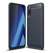 OTT! SAMSUNG SM-A705F Galaxy A70, OTT! CARBON mobiltok, Karbon mintás, Sötétkék tok és táska