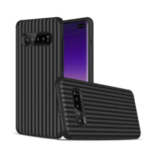 OTT! SAMSUNG SM-G975F Galaxy S10+, OTT! SUIT SHAPED mobiltok, Fekete tok és táska