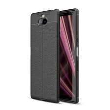 OTT! SONY Xperia 10, OTT! LEATHER mobiltok, Fekete tok és táska