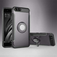 OTT! Xiaomi Mi 6, OTT! METAL RING mobiltok, Szürke tok és táska
