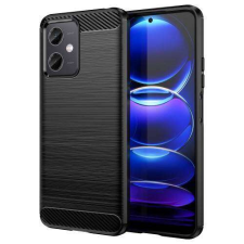 OTT! Xiaomi Poco X5, Redmi Note 12 5G, OTT! CARBON szilikon mobiltok, Fekete tok és táska