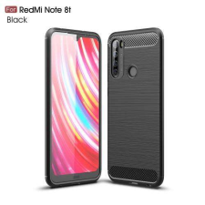 OTT! Xiaomi Redmi Note 8T, OTT! CARBON mobiltok, Karbon mintás, Fekete tok és táska