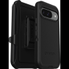 Otterbox Defender Hátlap Google Pixel 9, Pixel 9 Pro Fekete Állító talppal, Álló funkció, Ütésálló 77-95590 (77-95590)
