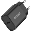 Otterbox OB STANDARD EU WALL CHARGER 20W - 1X USB-C 20W USB-PD BLACK - PR (78-81362)