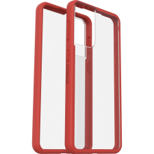 Otterbox React Samsung Galaxy S21+ 5G tok piros átlátszó (77-81575) (OT77-81575) mobiltelefon kellék