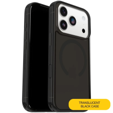 Otterbox Symmetry Series Clear MagSafe hátlaptok iPhone 17 Pro fekete tok és táska