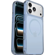 Otterbox Symmetry Series Clear MagSafe hátlaptok iPhone 17 Pro Max világoskék tok és táska