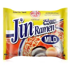  Ottogi Jin Ramen Mild instant tészta - 120 g alapvető élelmiszer