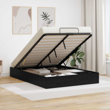  Ottomán Ágykeret Fekete tölgy 193 x 120 x 25 cm Faforgácslap ágy és ágykellék