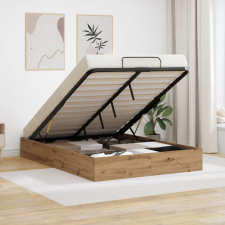  Ottomán Ágykeret Művészi tölgy 193 x 120 x 25 cm Faforgácslap ágy és ágykellék