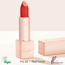Oulac Infinity Moisture Shine Lipstick ajakrúzs (PG02) Red Coral rúzs, szájfény