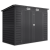 Outsunny Sopron Garden 8×4 láb – Horganyzott acél tárolóhely