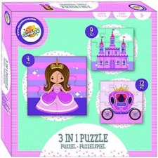 OVIS Puzzle 3 az 1 ben Hercegnők puzzle, kirakós