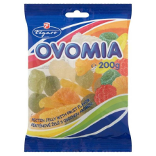  OVOMIA CUKORKA ZSELÉS-GYÜMÖLCS 200G csokoládé és édesség