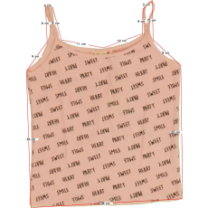 OVS Lány Lányka / Női ujjatlan póló / top (Méret: 146)
