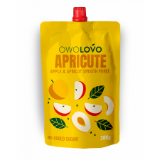 Owolovo Owolovo gyümölcspüré alma-sárgabarack 200 g reform élelmiszer