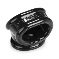 OXBALLS Cocksling 2 - péniszgyűrű és herenyújtó-gyűrű (fekete) péniszgyűrű