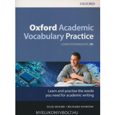 OXF ACADEMIC VOCAB PRACTICE B1+KEY nyelvkönyv, szótár