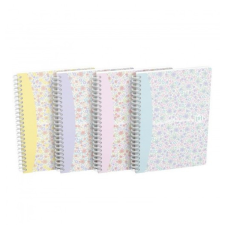 Oxford Floral vonalas spirálfüzet, A5/60 (1 db) füzet