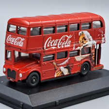 Oxford Routemaster bus Coca-cola Xmas 1:76 makett