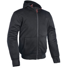 Oxford Super Hoodie 2.0 motoros pulóver fekete motoros kabát