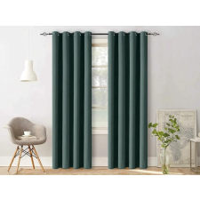  OXFORD türkiz függöny 140x250 cm Felfüggesztés: Hullámos sínszalag lakástextília