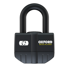 Oxford U Profile Big Boss Alarm tárcsfék zár fekete lánc, lakat