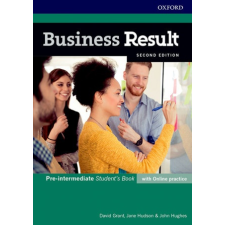 Oxford University Press David Grant, Jane Hudson &amp; John Hughes: Business Result Pre-intermediate Student&#039;s Book with Online Practice Second Edition idegen nyelvű könyv