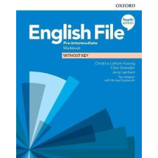 Oxford University Press ENGLISH FILE 4E PRE-INTERMEDIATE WB WITHOUT KEY nyelvkönyv, szótár