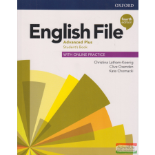 Oxford University Press English File Advanced Plus Student&#039;s Book with Online Practice 4th Edition nyelvkönyv, szótár