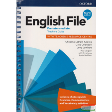 Oxford University Press English File Pre-Intermediate Teacher&#039;s Guide with Teacher&#039;s Resource Centre nyelvkönyv, szótár