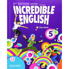 Oxford University Press INCREDIBLE ENGLISH 2E LEVEL 5 SB nyelvkönyv, szótár